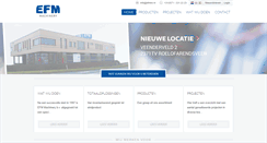 Desktop Screenshot of efmbv.nl